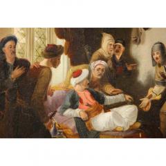 Sir William Allan British 1782 1850 Circassian Captives Oil Board Painting - 1317467