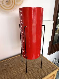 Siva Poggibonsi Mid Century Enamel Metal Lamp by Poggibonsi Italy 1960s - 2475281
