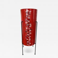Siva Poggibonsi Mid Century Enamel Metal Lamp by Poggibonsi Italy 1960s - 2476704