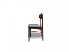 Six 6 Restored Mid Century Danish Rosewood Dining Chairs 1955 - 4314762
