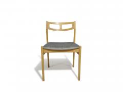 Six 6 White Oak Mid century Danish Dining Chairs - 4270962