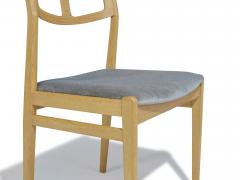 Six 6 White Oak Mid century Danish Dining Chairs - 4270964