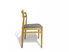Six 6 White Oak Mid century Danish Dining Chairs - 4270965