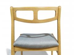 Six 6 White Oak Mid century Danish Dining Chairs - 4270967