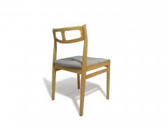 Six 6 White Oak Mid century Danish Dining Chairs - 4270968