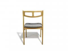 Six 6 White Oak Mid century Danish Dining Chairs - 4270969