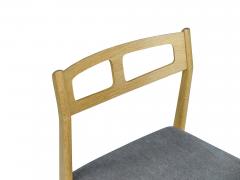Six 6 White Oak Mid century Danish Dining Chairs - 4270970