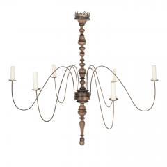 Six Arm Italian Chandelier - 3430816