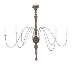 Six Arm Italian Chandelier - 4471820
