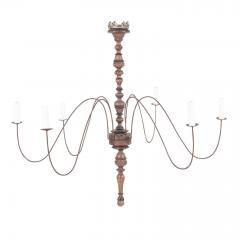 Six Arm Italian Chandelier - 4471823