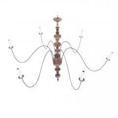 Six Arm Italian Chandelier - 4471916