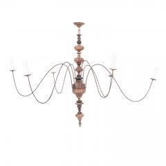 Six Arm Italian Chandelier - 4471920