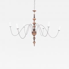 Six Arm Italian Chandelier - 4475728