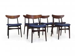 Six Danish Rosewood Dining Chairs - 2560438