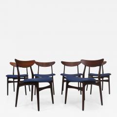 Six Danish Rosewood Dining Chairs - 2561537