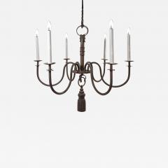 Six Light Iron Chandelier - 506164