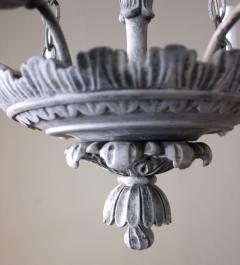 Six Light Painted Chandelier - 3269826