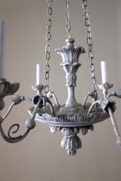 Six Light Painted Chandelier - 3269829