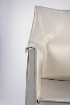 Six White Mario Bellini Cab 413 Armchairs - 1553545