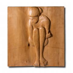 Six decorative panels carved wood in low relief - 2422068