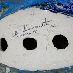 Sizable Mythical Mermaid Ceramic Sculpture Siren by Sakari Kannosto 2022 - 4423454