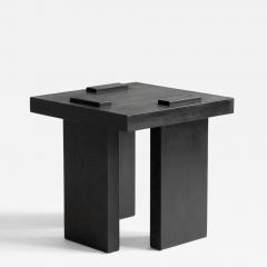 Sizar Alexis Scandanavian Contemporary Itooraba Natural Pine Stool - 4619634