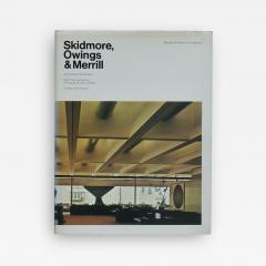 Skidmore Owings Merrill Masters of Modern Architecture 1st edition 1970 - 2339243