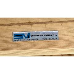 Skipper Mobler 1970s Skipper Mobler Leather and Rosewood Sofa - 4447369