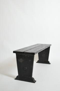Skoglund Olson cast iron bench 1920s  - 4695717