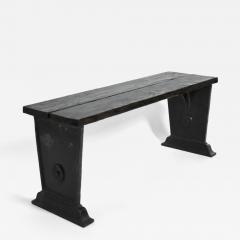 Skoglund Olson cast iron bench 1920s  - 4702034