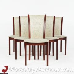 Skovby Mid Century Rosewood Dining Chairs Set of 6 - 2570145