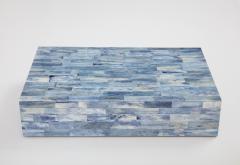 Sky Blue Bone Decorative Box - 2741530