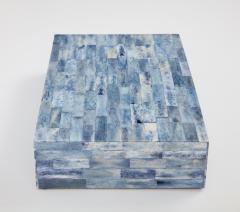 Sky Blue Bone Decorative Box - 2741534