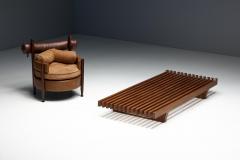 Slatted Daybed by Robert Anxionnat France circa 1960 - 4586528