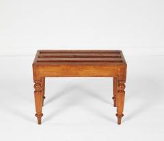 Slatted Luggage Bench - 4446796