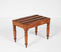 Slatted Luggage Bench - 4446800