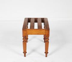 Slatted Luggage Bench - 4446803