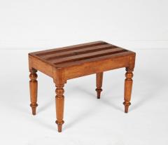 Slatted Luggage Bench - 4446804