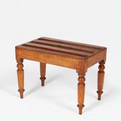 Slatted Luggage Bench - 4447295