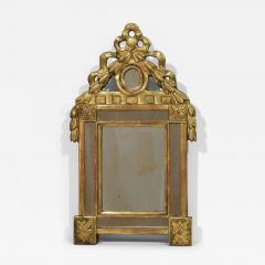 Small 18 19th Century French Giltwood Louis XVI Style Mirror - 4204260