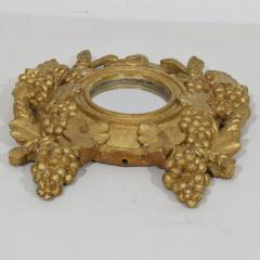 Small 18 19th Century French Giltwood Mirror With Grapes - 4108472