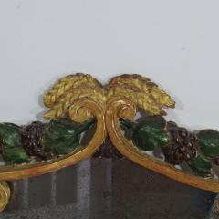 Small 18th Century Italian Carved Giltwood Baroque Mirror - 4108420