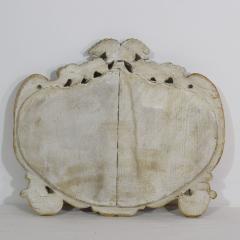 Small 18th Century Italian Carved Giltwood Baroque Mirror - 4108422
