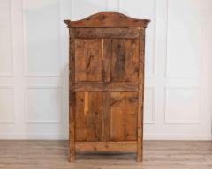 Small 18th Century Louis XV Period Curved Cabinet in Bleached Oak France - 4481034