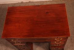 Small 18th Century Mahogany Kneehole Desk George III - 2999577