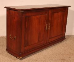Small 19th Century Smee Cobay London Walnut Campaign Or Military Buffet - 3987658