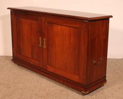Small 19th Century Smee Cobay London Walnut Campaign Or Military Buffet - 3987665
