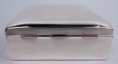 Small American Midcentury Modern Sterling Silver Box - 4337380