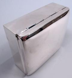 Small American Midcentury Modern Sterling Silver Box - 4337383