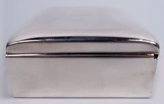 Small American Midcentury Modern Sterling Silver Box - 4337385